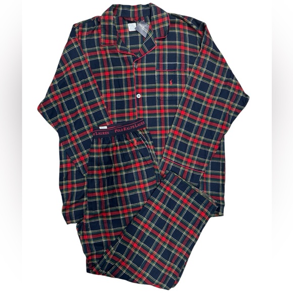 Ralph Lauren Polo men’s flannel pajamas XL NWT - Picture 1 of 10